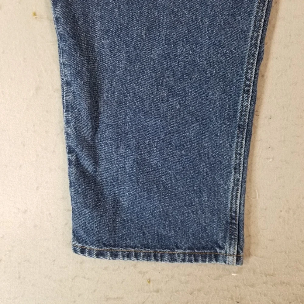 Levi's Signature Series jeans men's 40 x 32 relaxed straight blue denim pants‎